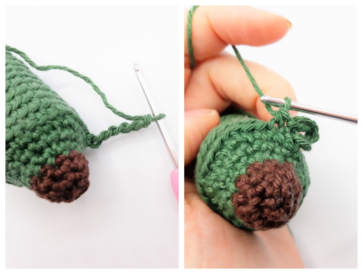 Blog-Inhaltsbild für 'Zweierlei Weihnachtsbäumchen, kostenlose Häkelanleitung'